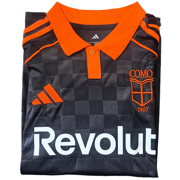 Como 1907 Camiseta 2025 2026 Tercera Negra - Camiseta Serie A Como 1907 | 7camisetas