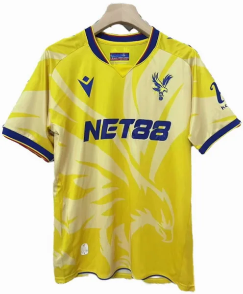 Crystal Palace Camiseta 2024 2025 Tercera Amarilla - Camiseta Crystal Palace | 7camisetas
