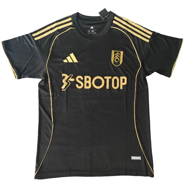 Fulham Camiseta 2025 2026 Tercera Negra - Camiseta Fulham | 7camisetas