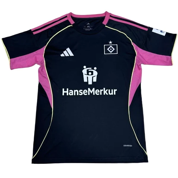 Hamburgo S.V Camiseta 2025 2026 Tercera Negra - Camiseta Bundesliga Hamburgo S.V | 7camisetas