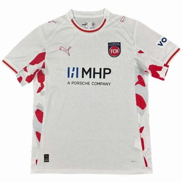 1. FC Heidenheim Camiseta 2025 2026 Tercera Blanca - 1 Fc Heidenheim 1846 Camiseta | 7camisetas
