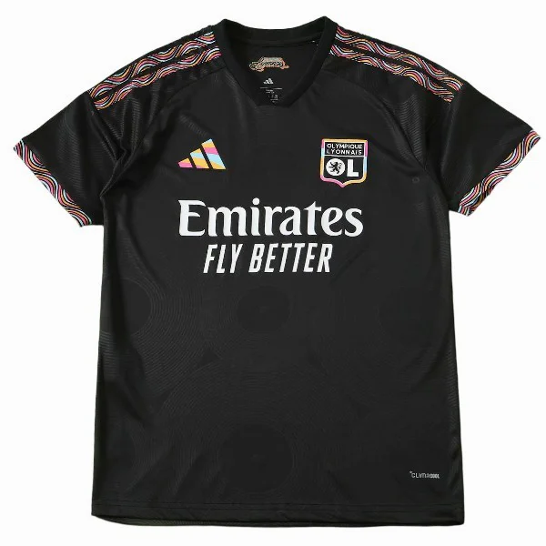 Lyon Camiseta 2026 2027 Tercera Negra - Camiseta Lyon | 7camisetas
