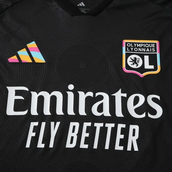 Lyon Camiseta 2026 2027 Tercera Negra - Camiseta Lyon | 7camisetas