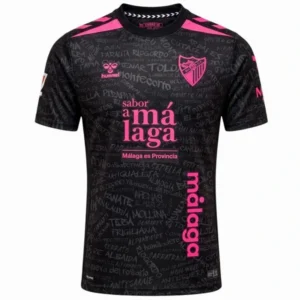 Málaga CF Camiseta 2026 2027 Tercera Negra - Camiseta Málaga Cf Barata Niños | 7camisetas