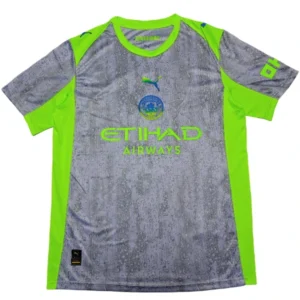 Manchester City Camiseta 2025 2026 Tercera Gris - Camiseta Manchester City | 7camisetas