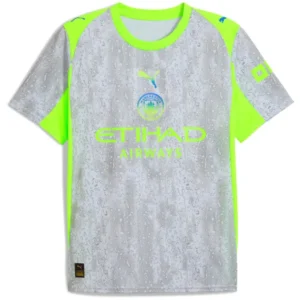 Manchester City Camiseta 2025 2026 Tercera Gris - Camiseta Manchester City | 7camisetas