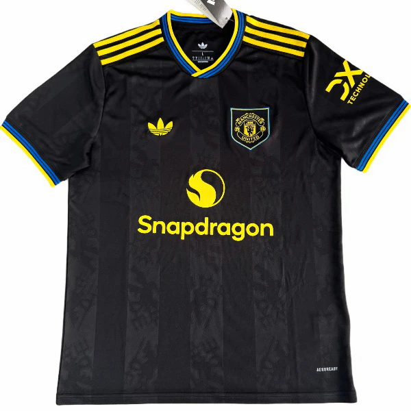 Manchester United Camiseta 2025 2026 Tercera Negra - Camiseta Manchester United | 7camisetas