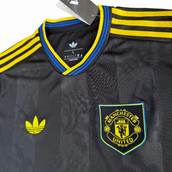 Manchester United Camiseta 2025 2026 Tercera Negra - Camiseta Manchester United | 7camisetas
