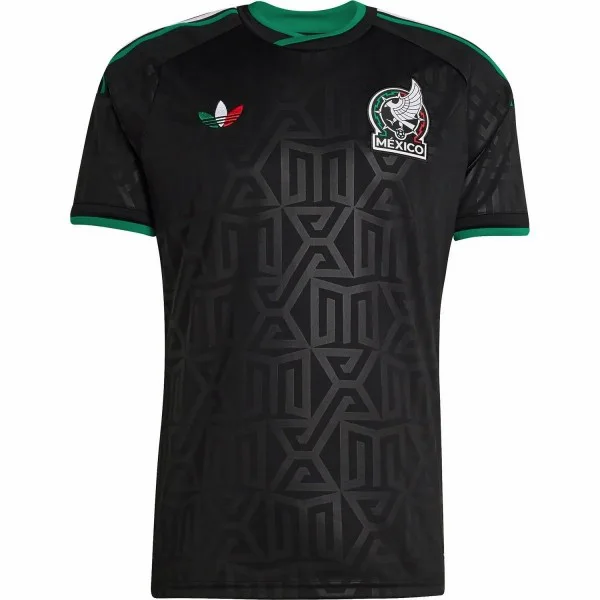 Tailandia Tercera Camiseta Mexico 2026 Negro México Camiseta 2026 Tercera Negra - Camiseta Selección México | 7camisetas