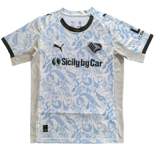 Tailandia Tercera Camiseta Palermo 2025 2026 Blanco Azul Palermo Camiseta 2025 2026 Tercera Blanca - Camiseta Palermo | 7camisetas