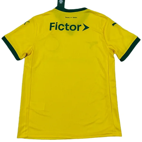 SE Palmeiras Camiseta 2025 2026 Tercera Amarilla - Camiseta Kidsuper X Se Palmeiras Graphic Masculina | 7camisetas