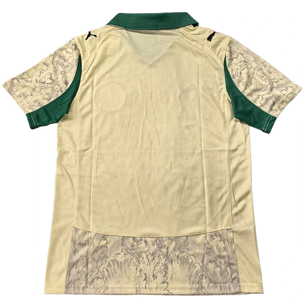 SE Palmeiras Camiseta 2025 2026 Tercera Amarilla - Camiseta Kidsuper X Se Palmeiras Graphic Masculina | 7camisetas