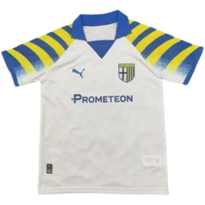 Parma Camiseta 2025 2026 Tercera Blanca - Camiseta Real Madrid Parmalat | 7camisetas