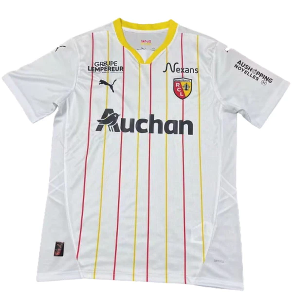RC Lens Camiseta 2024 2025 Tercera Blanca - Camiseta Rc Lens | 7camisetas