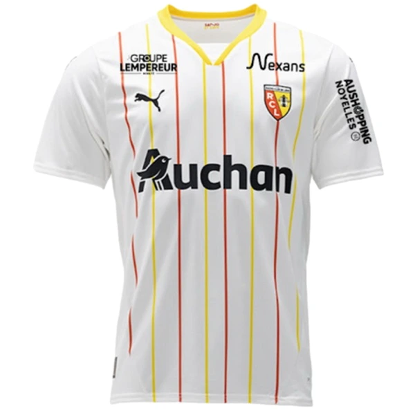 Tailandia Tercera Camiseta RC Lens 2024 2025 Blanco RC Lens Camiseta 2024 2025 Tercera Blanca - Camiseta Rc Lens | 7camisetas