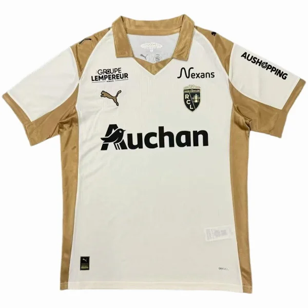 Tailandia Tercera Camiseta RC Lens 2025 2026 Amarillo RC Lens Camiseta 2025 2026 Tercera Amarilla - Camiseta Rc Lens | 7camisetas