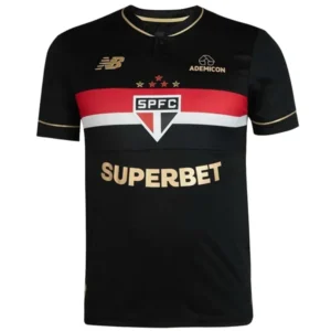 São Paulo Camiseta 2025 2026 Tercera Negra - Camiseta São Paulo 2026 | 7camisetas