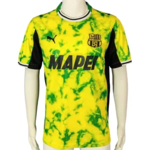 Sassuolo Camiseta 2025 2026 Tercera Amarilla - Camiseta Serie A Sassuolo | 7camisetas