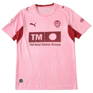 Valencia CF Camiseta 2026 2027 Tercera Rosa - Camiseta La Liga Valencia CF | 7camisetas