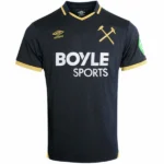 West Ham United Camiseta 2025 2026 Tercera Negra - Camiseta West Ham United | 7camisetas