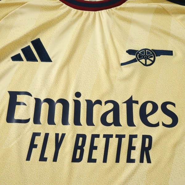 Arsenal Camiseta 2026 2027 Tercera Amarilla - Camiseta Arsenal | 7camisetas