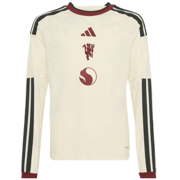 Tailandia Tercera Manga Larga Manchester United 2026 2027 Amarillo Manchester United Camiseta 2026 2027 Tercera Amarilla - Camiseta Manchester United | 7camisetas