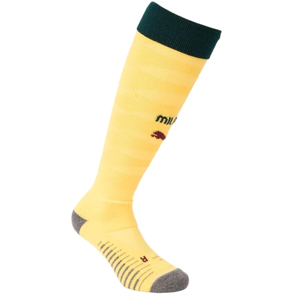 Tercera Calcetines Niños AC Milan 2025 2026 Amarillo AC Milan Niños Calcetines 2025 2026 Tercera Amarillo - AC Milan Niños Barata | 7camisetas