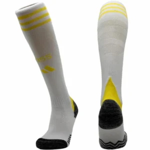 Al-Nassr FC Niños Calcetines 2025 2026 Tercera Blanco - Al-Nassr FC Niños Barata | 7camisetas