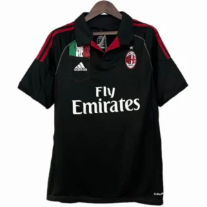 AC Milan Camiseta 2012 2013 Tercera Negra - Camiseta Ac Milan | 7camisetas