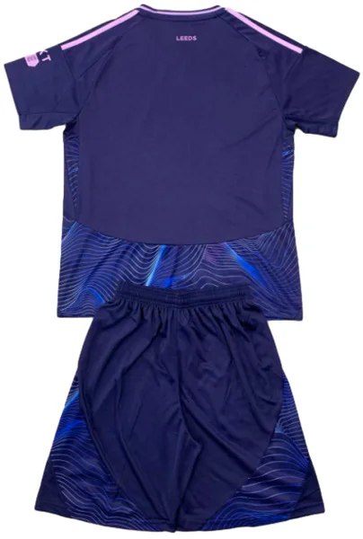 Leeds United Niños Conjunto 2024 2025 Tercera Azul - Tuta Leeds United Niños | 7camisetas