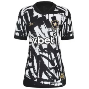 Botafogo Mujer Camiseta 2025 2026 Tercera Negra - Camiseta Botafogo Mujer | 7camisetas