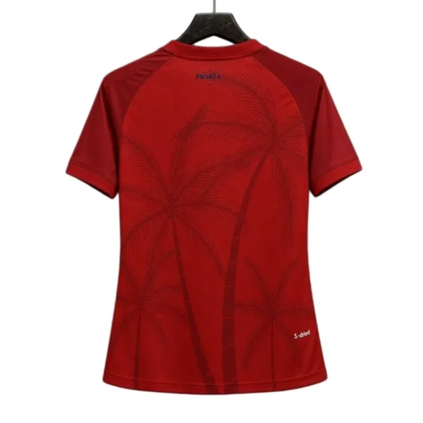 Haití Mujer Camiseta 2026 Tercera Roja - Camisetas De Futbol Personalizadas | 7camisetas