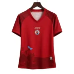 Haití Mujer Camiseta 2026 Tercera Roja - Camisetas De Futbol Personalizadas | 7camisetas