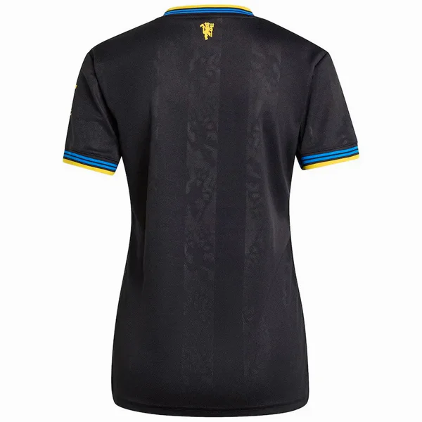 Manchester United Mujer Camiseta 2025 2026 Tercera Negra - Camiseta Manchester United Mujer | 7camisetas