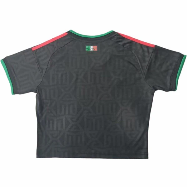 México Mujer Camiseta 2026 Tercera Negra - Camiseta México Mujer | 7camisetas