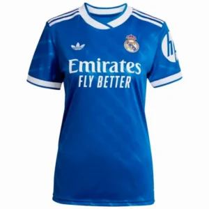 Real Madrid Mujer Camiseta 2025 2026 Tercera Azul - Camiseta Real Madrid Mujer 2026 | 7camisetas