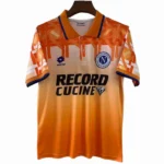 SSC Napoli Camiseta Tercera Naranja - Ssc Napoli Equipacion | 7camisetas