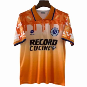 SSC Napoli Camiseta Tercera Naranja - Ssc Napoli Equipacion | 7camisetas