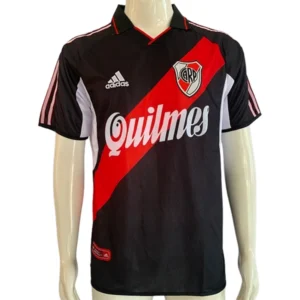 River Plate Camiseta 2000 2002 Tercera Negra - Camiseta River Plate | 7camisetas