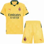 AC Milan Conjunto 2025 2026 Tercera Amarillo - AC Milan Barata | 7camisetas