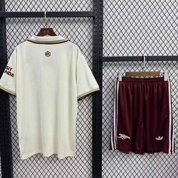 Arsenal Conjunto 2025 2026 Tercera Blanco - Arsenal Barata | 7camisetas