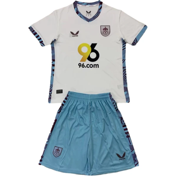 Burnley FC Conjunto 2024 2025 Tercera Blanco - Burnley Fc Equipacion | 7camisetas