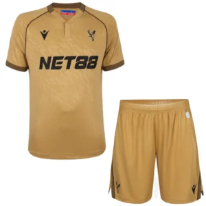 Crystal Palace Conjunto 2025 2026 Tercera Amarillo - Crystal Palace Barata | 7camisetas