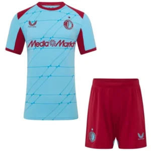 Feyenoord Rotterdam Niños Conjunto 2025 2026 Tercera Azul - Feyenoord Rotterdam Niños Barata | 7camisetas