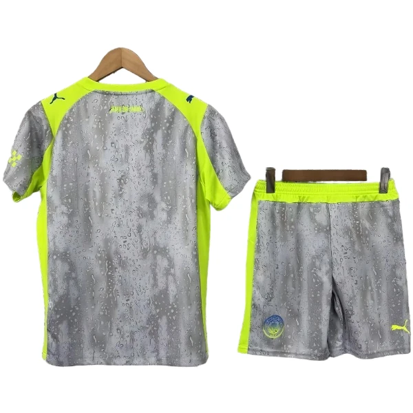 Manchester City Conjunto 2025 2026 Tercera Gris - Manchester City Barata | 7camisetas