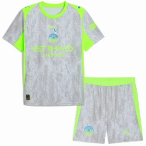 Manchester City Conjunto 2025 2026 Tercera Gris - Manchester City Barata | 7camisetas
