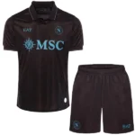 SSC Napoli Conjunto 2025 2026 Tercera Negro - Ssc Napoli Equipacion | 7camisetas