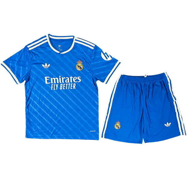 Real Madrid Conjunto 2025 2026 Tercera Azul - Real Madrid Barata | 7camisetas