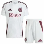 Ajax Niños Conjunto 2024 2025 Tercera Blanco - Tuta Ajax Niños | 7camisetas