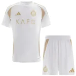 Al-Nassr FC Niños Conjunto 2024 2025 Tercera Blanco - Tuta Al-Nassr FC Niños | 7camisetas